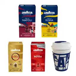 Koffievoordeel.nl Proefpakket Lavazza - 80 koffiecapsules aanbieding
