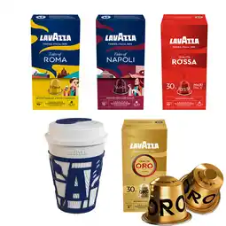 Koffievoordeel.nl Proefpakket Lavazza - 80 koffiecapsules aanbieding