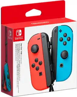 MediaMarkt Nintendo Joy-con-controllerset Rood En Blauw aanbieding