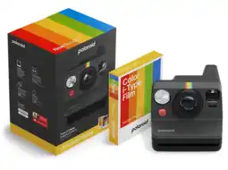 MediaMarkt Polaroid Now Gen 3 Black + Color Film Bundle (8 Foto's) Instant Camera aanbieding