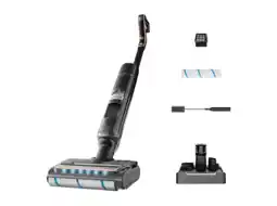 MediaMarkt Rowenta Gz5736 X-clean 7 Zwart & Chroom 2-in-1 Vloerreiniger En Stofzuiger aanbieding