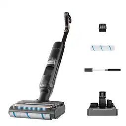 MediaMarkt Rowenta Gz5736 X-clean 7 Zwart & Chroom 2-in-1 Vloerreiniger En Stofzuiger aanbieding