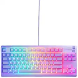 MediaMarkt Steelseries Apex 3 Tkl Us Qwerty Layout Bedraad Gamingtoetsenbord Lavendel aanbieding