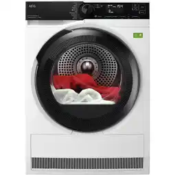 MediaMarkt AEG Tr868mb4b - Warmtepompdroger 8 Kg 63 Db Energielabel B aanbieding