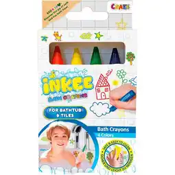 Etos Inkee Badkrijt 3+ jaar - 4 kleuren aanbieding