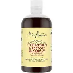 Etos Shea Moisture Jamaican Black Castor Oil Shampoo 384 ML aanbieding