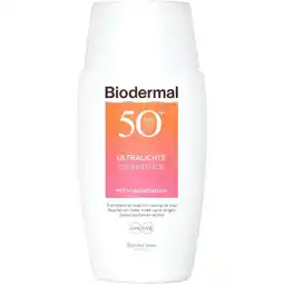 Etos Biodermal Ultralichte Zonnefluïde Gezicht SPF 50+ 40 ML aanbieding