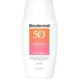 Etos Biodermal Ultralichte Zonnefluïde Gezicht SPF 50+ 40 ML aanbieding