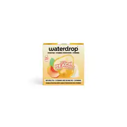 Etos Waterdrop Microdrink Ice Tea Peach 12 stuks aanbieding