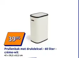 Action Prullenbak met drukdeksel aanbieding