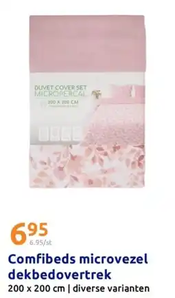 Action Comfibeds microvezel dekbedovertrek aanbieding