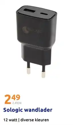 Action Sologic wandlader aanbieding