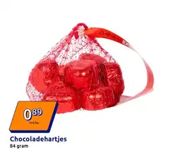 Action Chocoladehartjes aanbieding