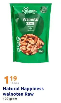 Action Natural Happiness walnoten Raw aanbieding