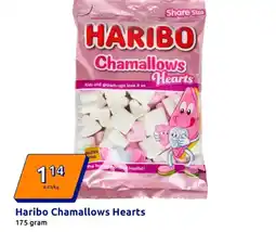 Action Haribo Chamallows Hearts aanbieding