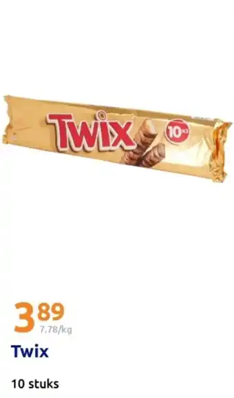 Action Twix aanbieding