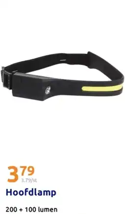 Action Hoofdlamp aanbieding