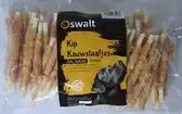 Bol.com Oswalt Kauwstaafjes Met Kip - Gedraaide sticks met Kip - 100 Stuks - 125cm - Hondensnack aanbieding
