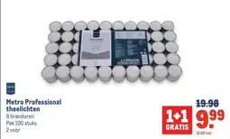 Makro Metro Professional theelichten aanbieding