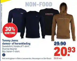 Makro Tommy Jeans dames of herenkleding aanbieding