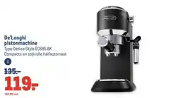 Makro De'Longhi pistonmachine aanbieding