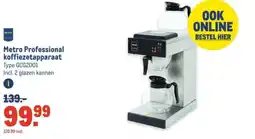 Makro Metro Professional koffiezetapparaat aanbieding