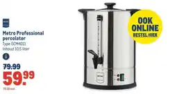 Makro Metro Professional percolator aanbieding