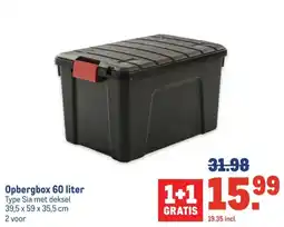 Makro Opbergbox aanbieding