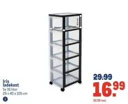 Makro Iris ladekast aanbieding