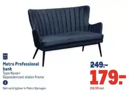 Makro Metro Professional bank aanbieding