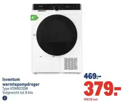 Makro Inventum warmtepompdroger aanbieding