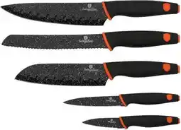 Bol.com Berlinger Haus 2305 - 5 -delige messenset met marmeren coating - Granit Diamond Line aanbieding