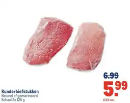 Makro Runderbiefstukken aanbieding