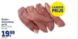 Makro Runder diamanthaas partij aanbieding