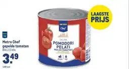 Makro Metro Chef gepelde tomaten aanbieding