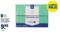 Makro Metro Chef frikandellen aanbieding
