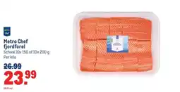 Makro Metro Chef fjordforel aanbieding