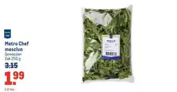 Makro Metro Chef mesclun aanbieding