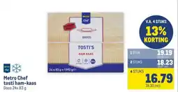 Makro Metro Chef tosti ham kaas aanbieding