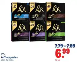 Makro L'Or koffiecapsules aanbieding