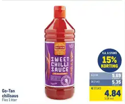 Makro Go Tan chilisaus aanbieding