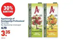 Makro Appelsientje of Goudappeltje Professional aanbieding