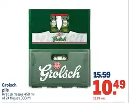 Makro Grolsch pils aanbieding
