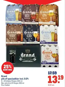 Makro Brand pils of speciaalbier incl. 0.0% aanbieding