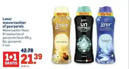 Makro Lenor wasverzachter of geurparels aanbieding
