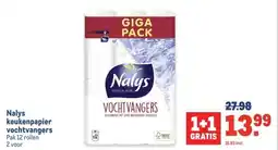 Makro Nalys keukenpapier vochtvangers aanbieding