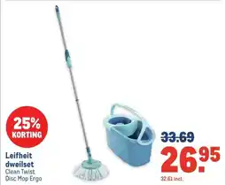 Makro Leifheit dweilset aanbieding