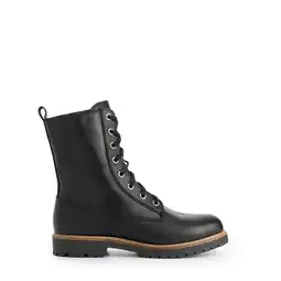 ANWB Travelin' Ranelva Dames Veterboots Gevoerd Zwart aanbieding