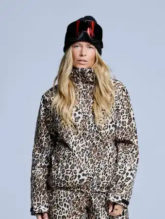 ANWB Poederbaas 2L Insulated Dames Ski-jas Bruin aanbieding