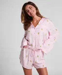 Hunkemoller Hunkemöller Pyjama Shorts Roze aanbieding